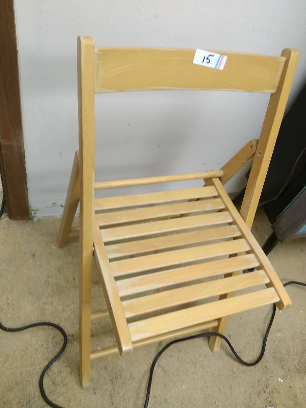 Wood Folding Chair