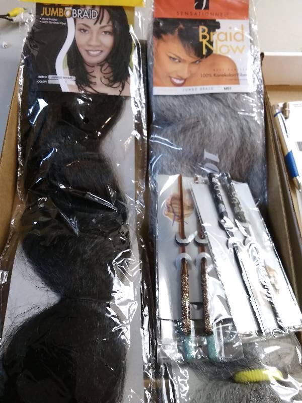 Hair Extensions and Hair Sticks