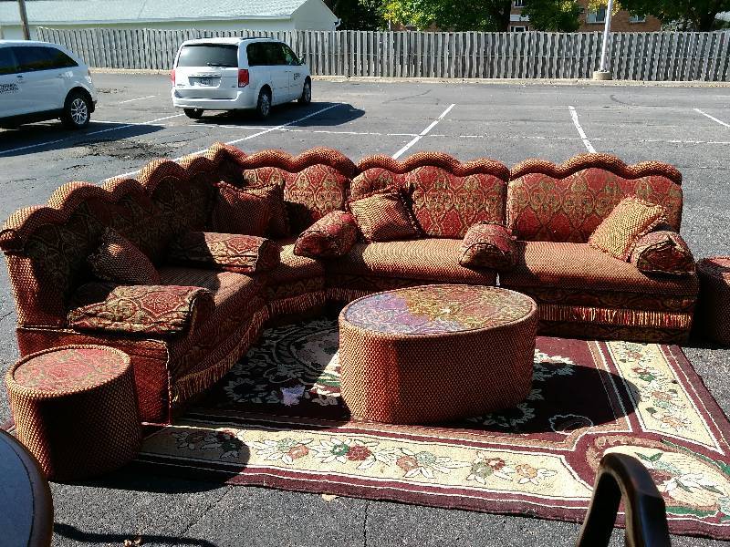 VIntage Sectional Sofa