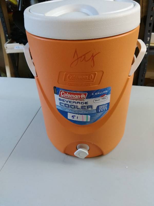 Five Gallon Coleman Beverage Cooler