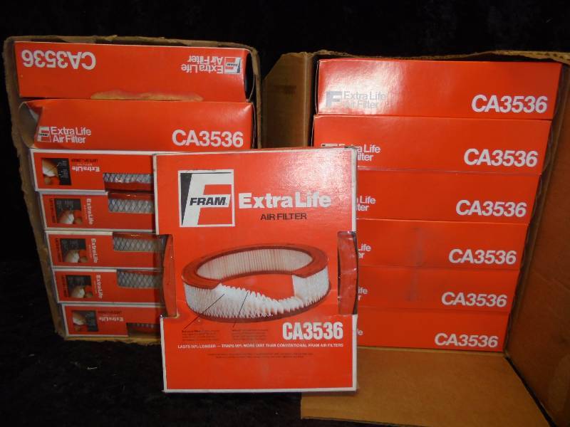 lot 18 image: Lot - Fram Air Filters, CA3536