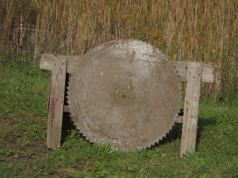 lot 40 image: Large Saw Blade - 28