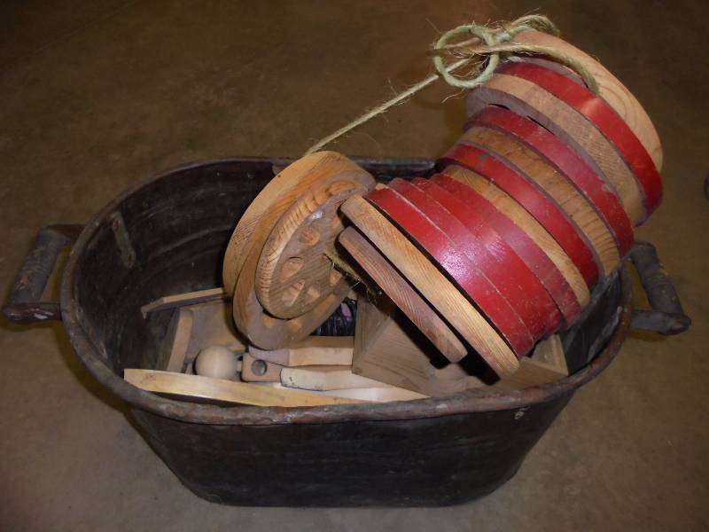 lot 70 image: Boiler wMisc Wood Cutouts