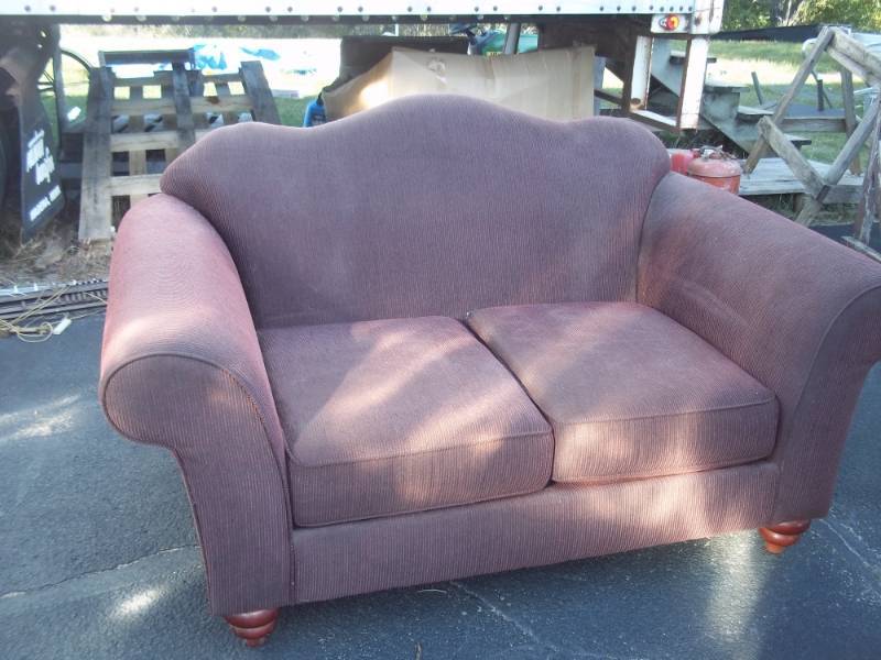 Purple Sofa  love seat 70