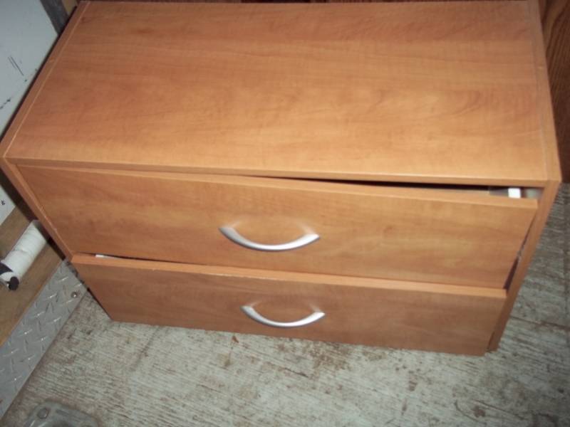 2 Drawer cabinet 24 x 12 x 16