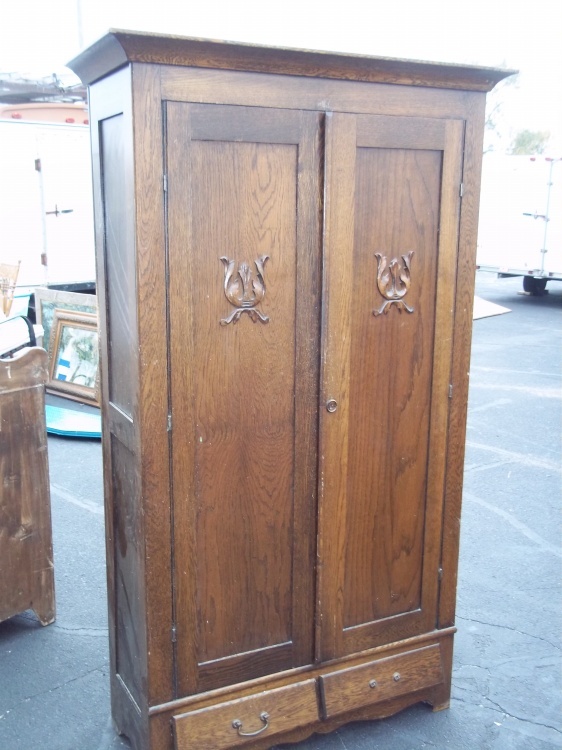 Antique wardrobe 70 x 40 x 17