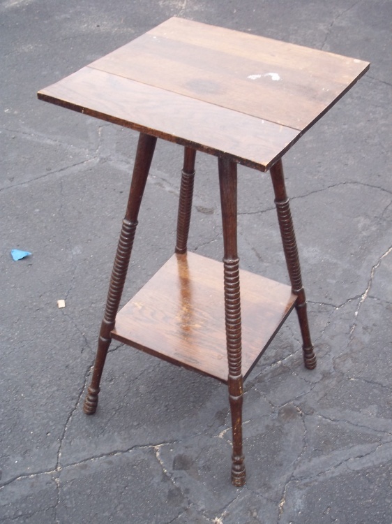 Vintage plant stand 16 x 16 x 39