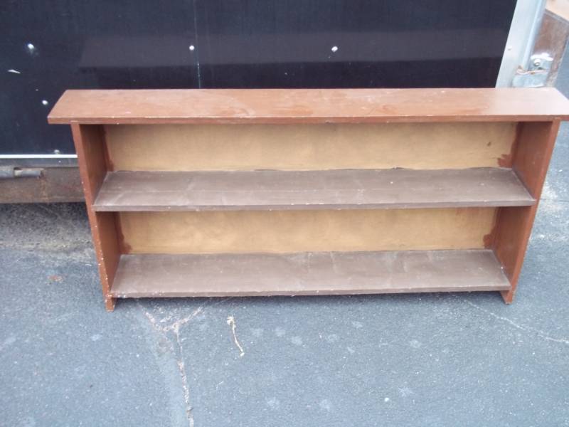 2 Shelf bookshelf 52 x 8 x 20