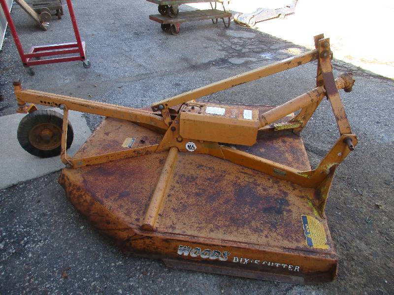 lot 42 image: Woods Dixie cuttermower.