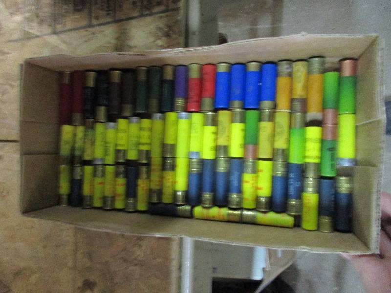 lot 80 image: Misc. shotgun shells 65 rounds