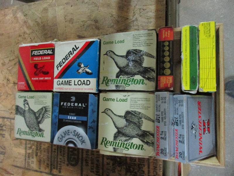 lot 81 image: 20 gauge shotgun shells