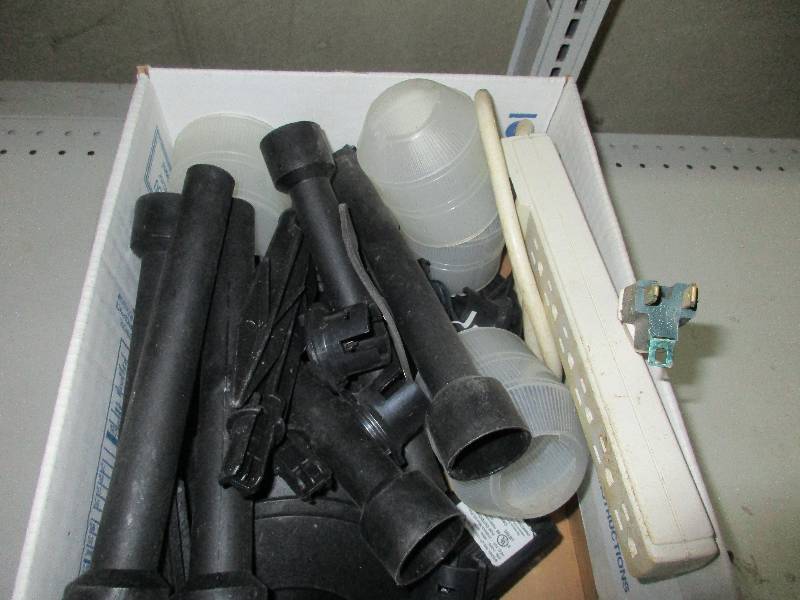 lot 105 image: low volt outdoor lights and power strip