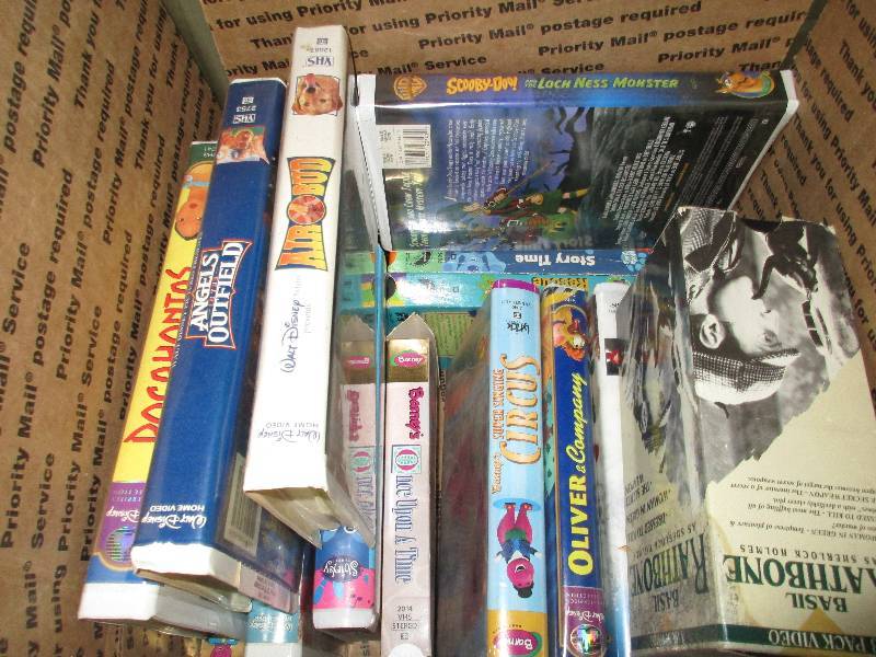 lot 123 image: Kids misc VHS movies