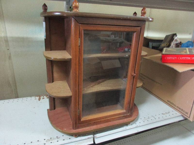 lot 145 image: wooden cabinet