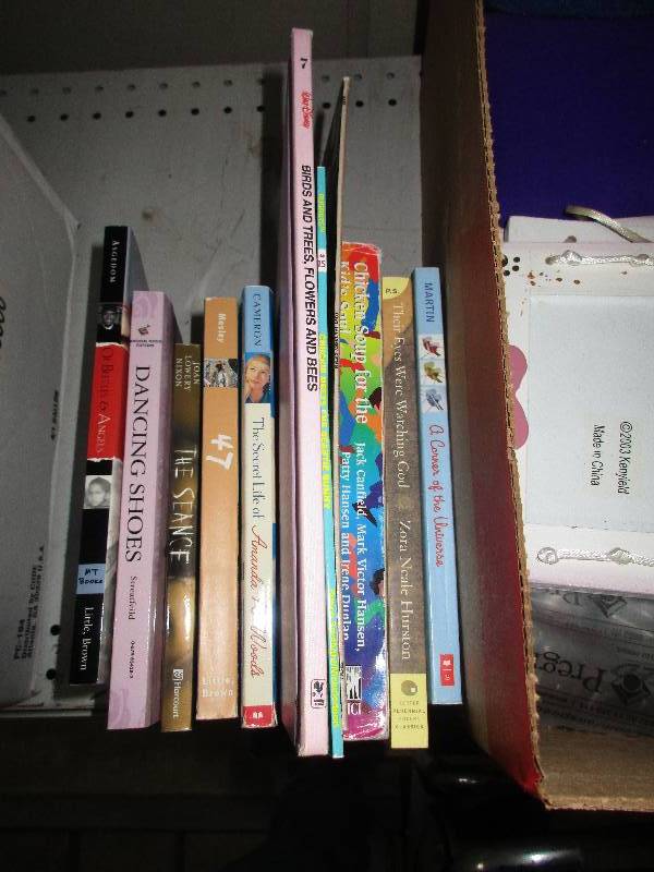 lot 151 image: books and picture frames