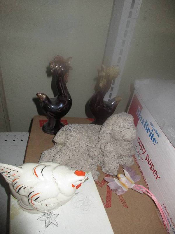 lot 166 image: frames and nick-nacs, books, blank cassettes