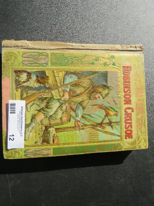 lot 12 image: Robinson Crusoe book