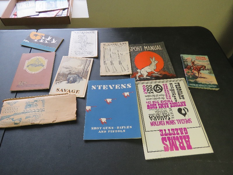 lot 42 image: Vintage Gun Catalogs