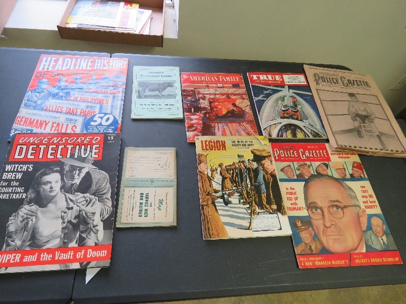 lot 43 image: Vintage Magazines