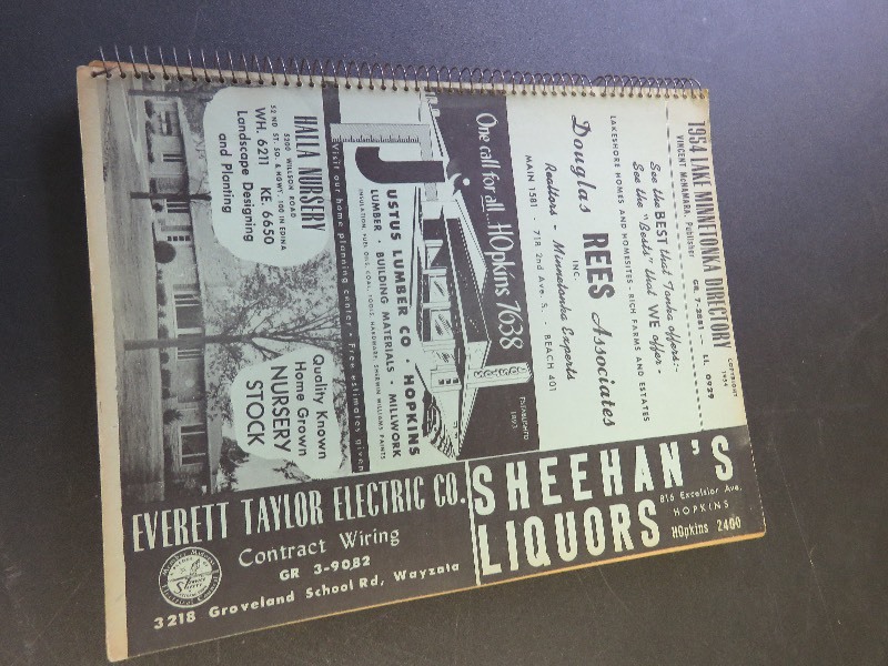 lot 84 image: Vintage Phone Book