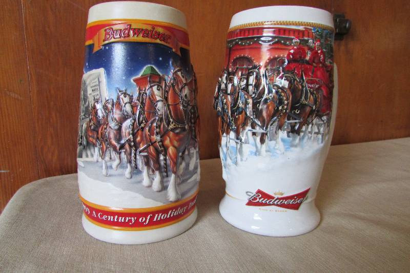 Budweiser Steins