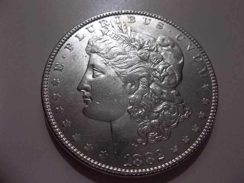 1882 Morgan Silver Dollar