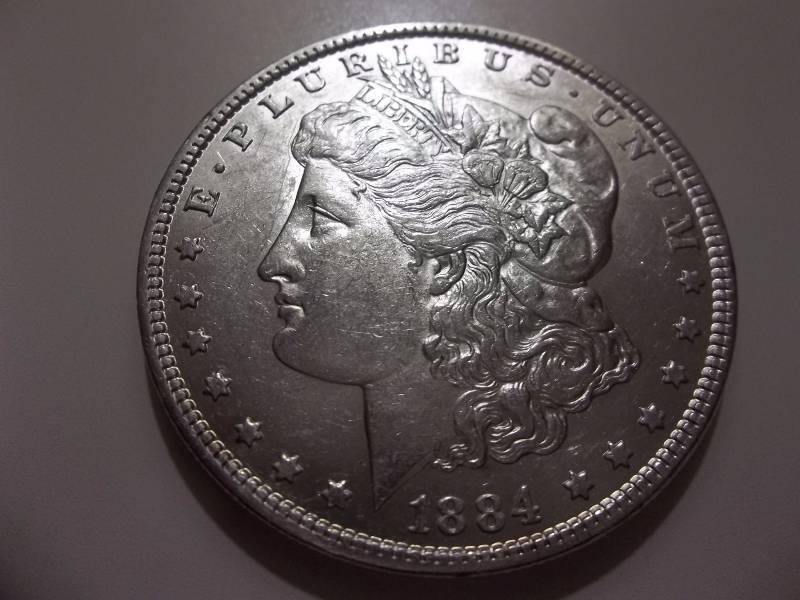 1884 Morgan Silver Dollar