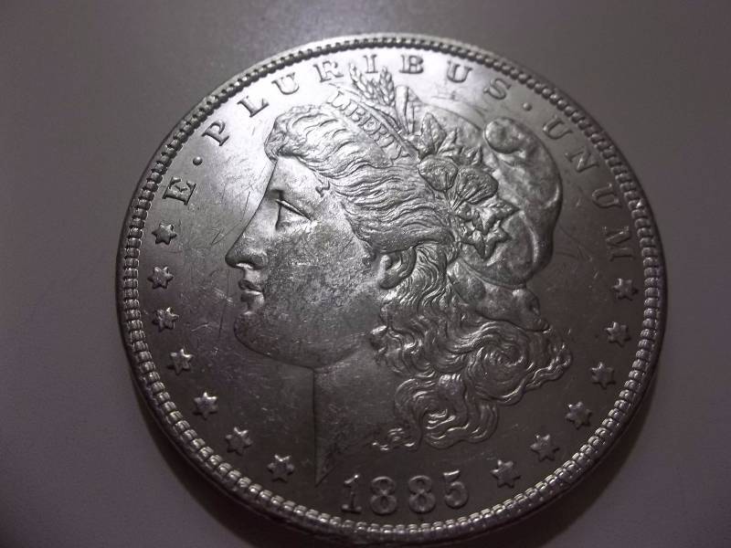 1885 Morgan Silver Dollar