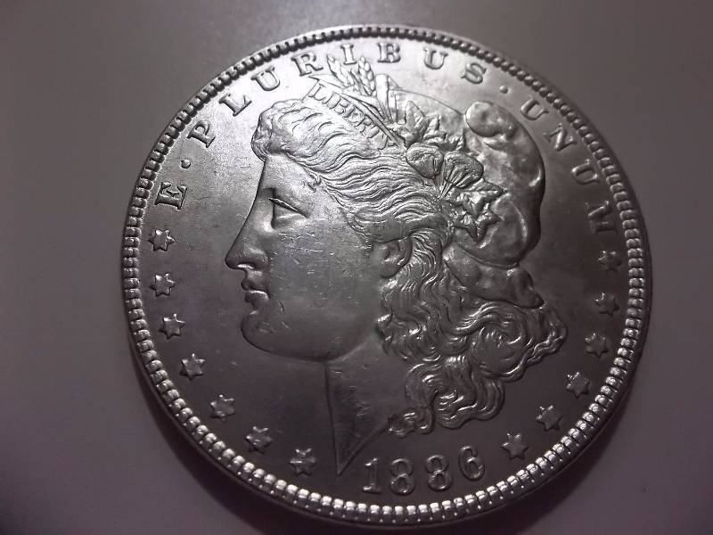 1886 Morgan Silver Dollar