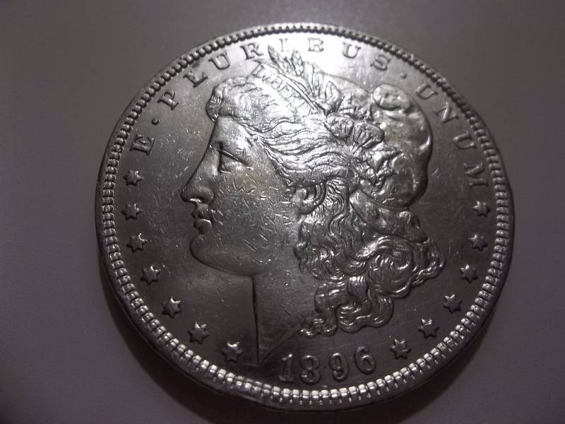 1896 Morgan Silver Dollar
