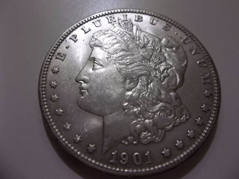 1901 O Morgan Silver Dollar