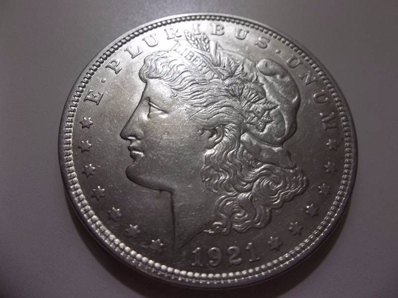 1921 Morgan Silver Dollar