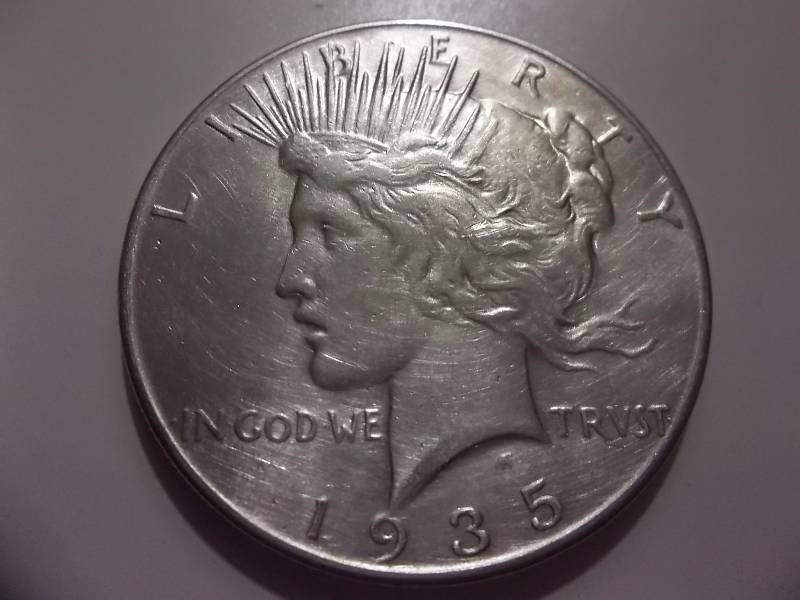 1935 Silver Peace Dollar