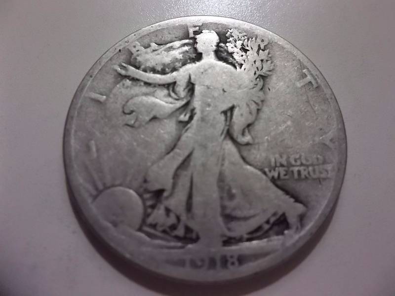 1918  Walker Half Dollar