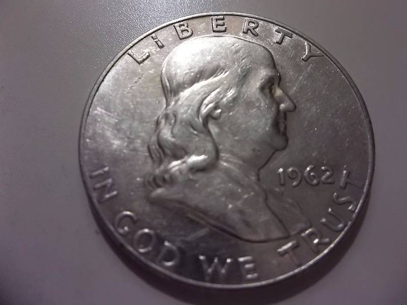 1962 D Franklin Half Dollar