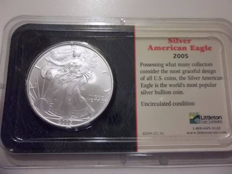 2005 Silver Eagle Unc By Littleton