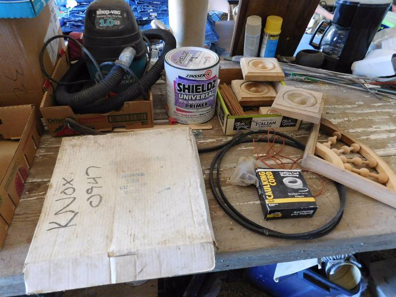 lot 80 image: mini shop vac wood trim and more