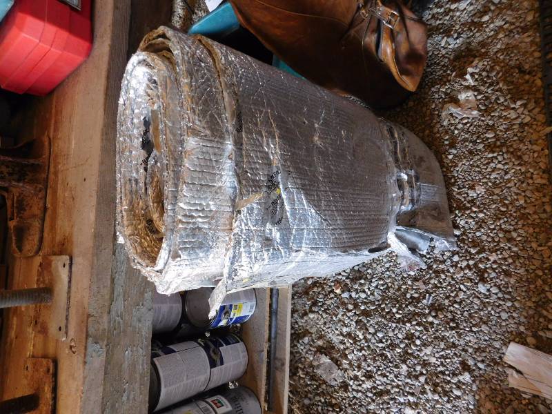 lot 87 image: roll of insulation wrap