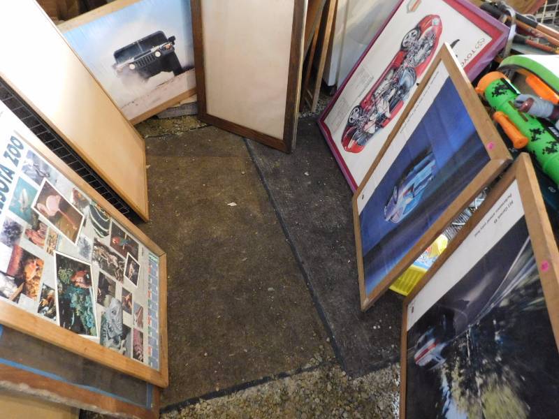 lot 38 image: several posters and frames