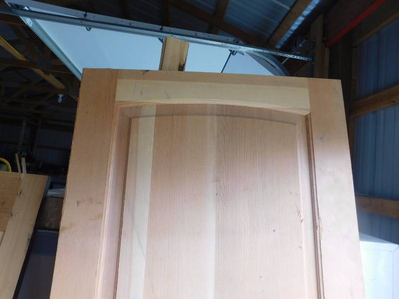 lot 4 image: Solid hardwood door very large heavy