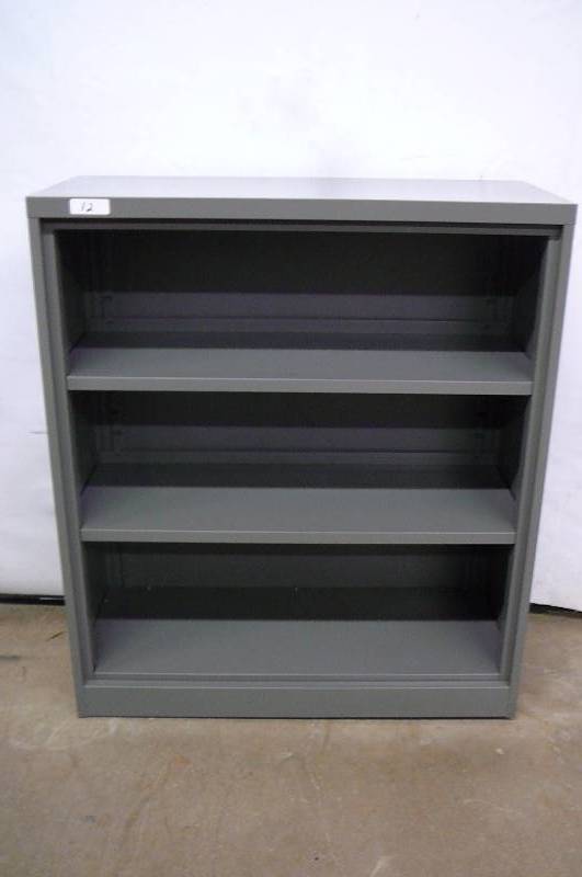 lot 12 image: Metal Book Shelf