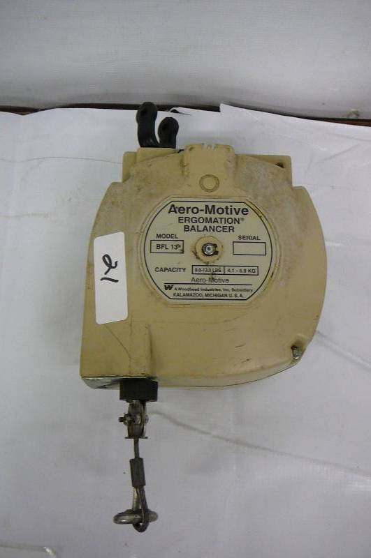 lot 21 image: Aero-motive Ergomation Balancer