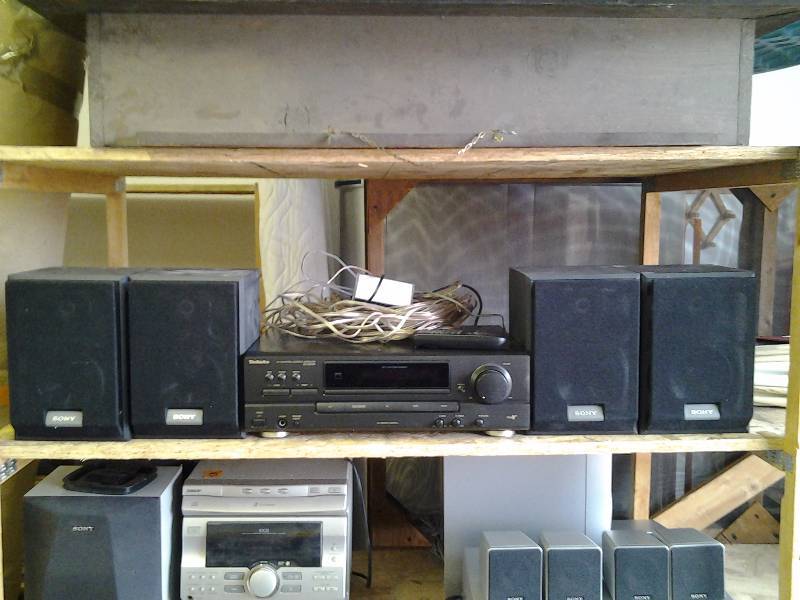 lot 21 image: Technics AV Control Stereo Receiver SA-EX140