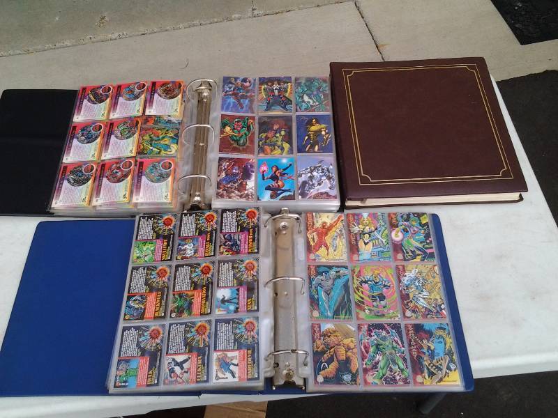 lot 48 image: 2-Albums Of Trading Cards, 1-Photo Album