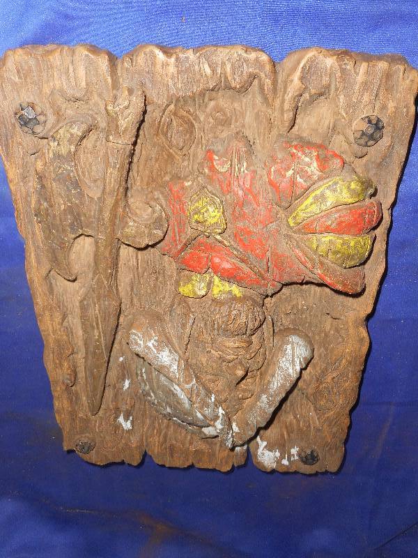 ANTIQUE PICTURE ON STYROPHOME