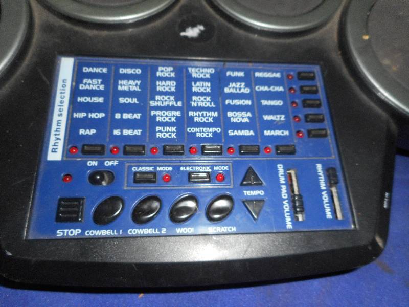 1 ST ACT ELECTRONIC TOY DRUM