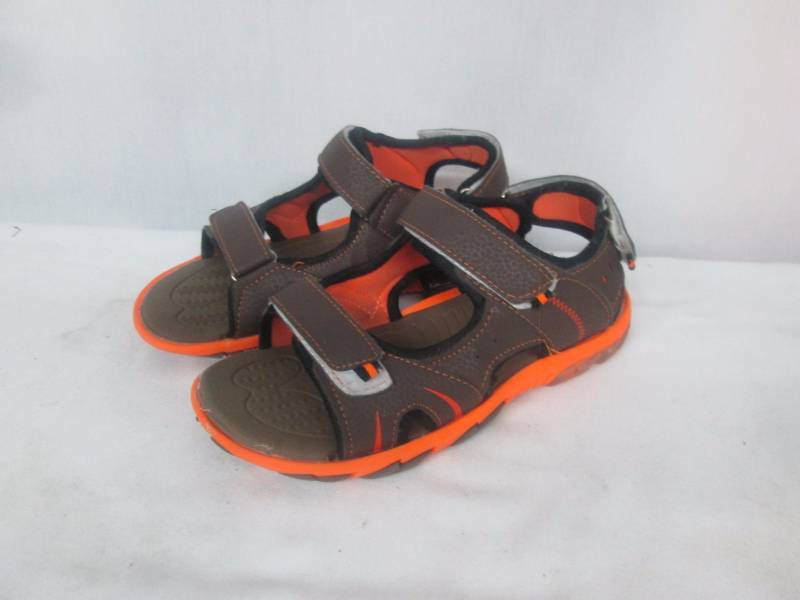 Rugged Bear Boys Strap Sandal with Adjustable Heel