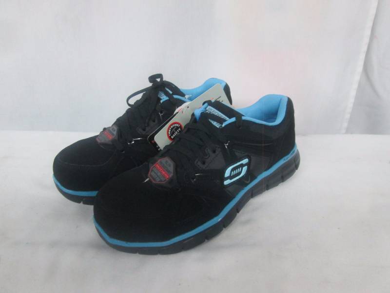 Skechers Womens Synergy-Sandlot Work Sneaker