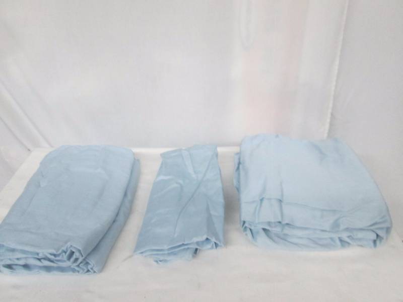 McLeland Design 300 Thread Count Cotton Sateen Wrinkle-Resistant Sheet Set - King
