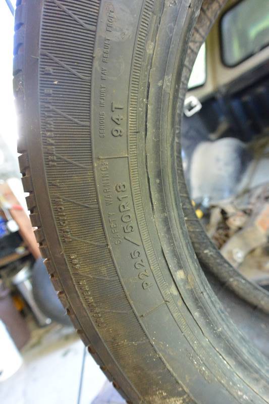 (1) Like New 2255018 Tire